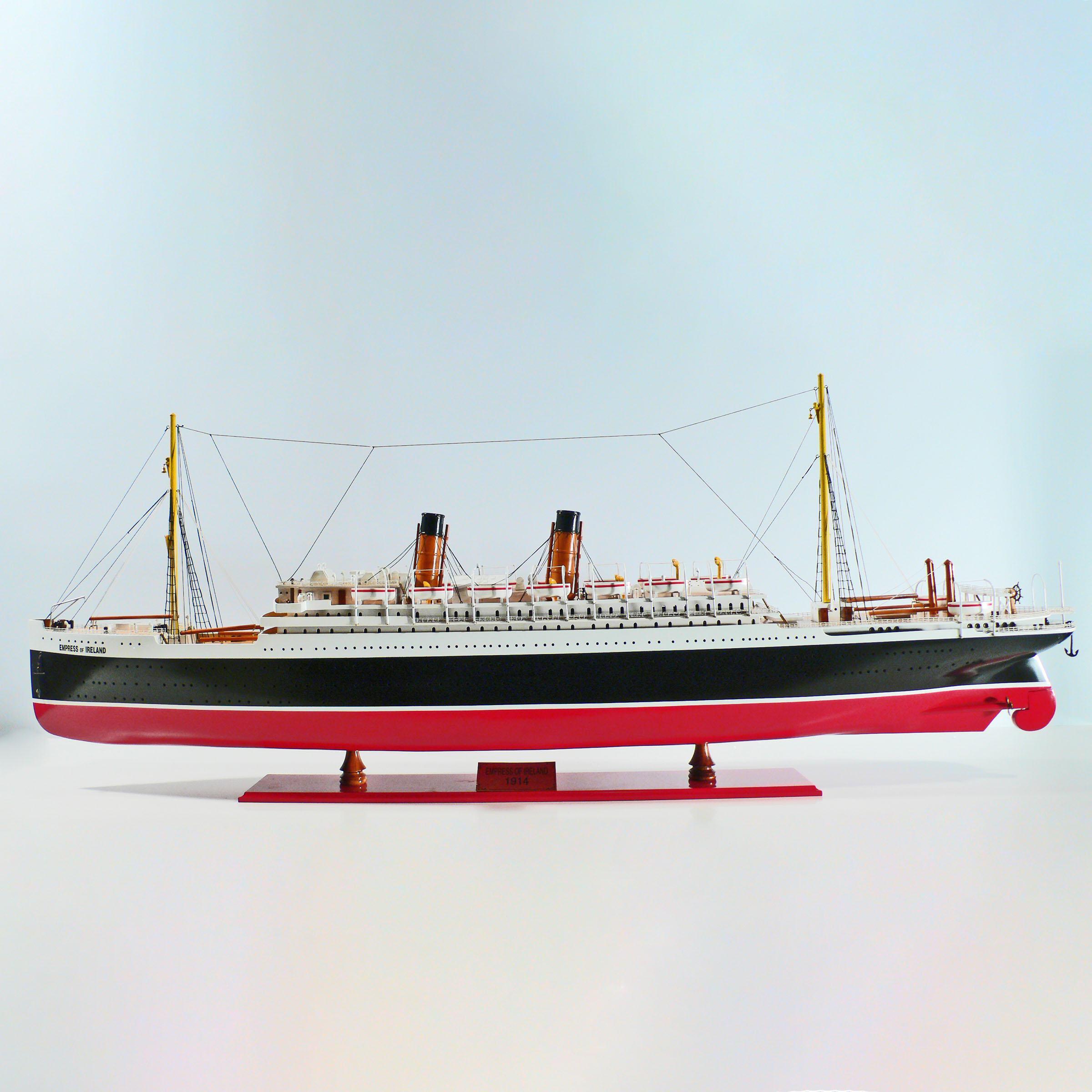 Empress Of Ireland Wooden Ships Model Empress Of Ireland Model Ships 